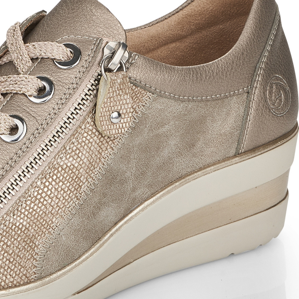 detail Dámské tenisky REMONTE RIE-10102226-S3 zlatá