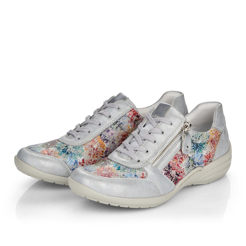 detail Dámské tenisky REMONTE R7637-40 stříbrná S5