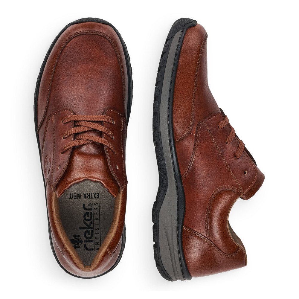 detail Pánské polobotky RIEKER 03310-24 hnědá S2