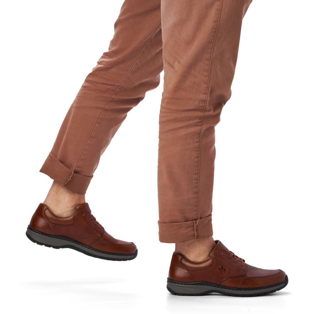 detail Pánské polobotky RIEKER 03310-24 hnědá S2