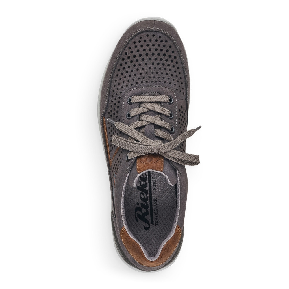 detail Pánské polobotky RIEKER RIE-10102250-S2 šedá