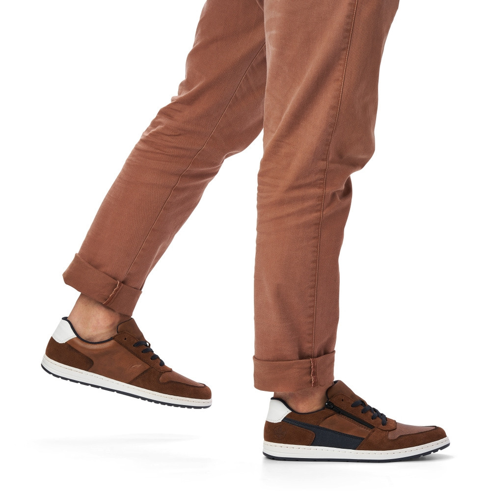 detail Pánské tenisky RIEKER RIE-10102253-S2 hnědá