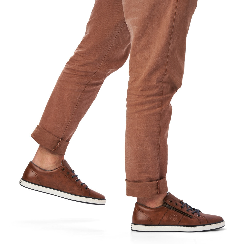 detail Pánské tenisky RIEKER 19601-24 hnědá S2