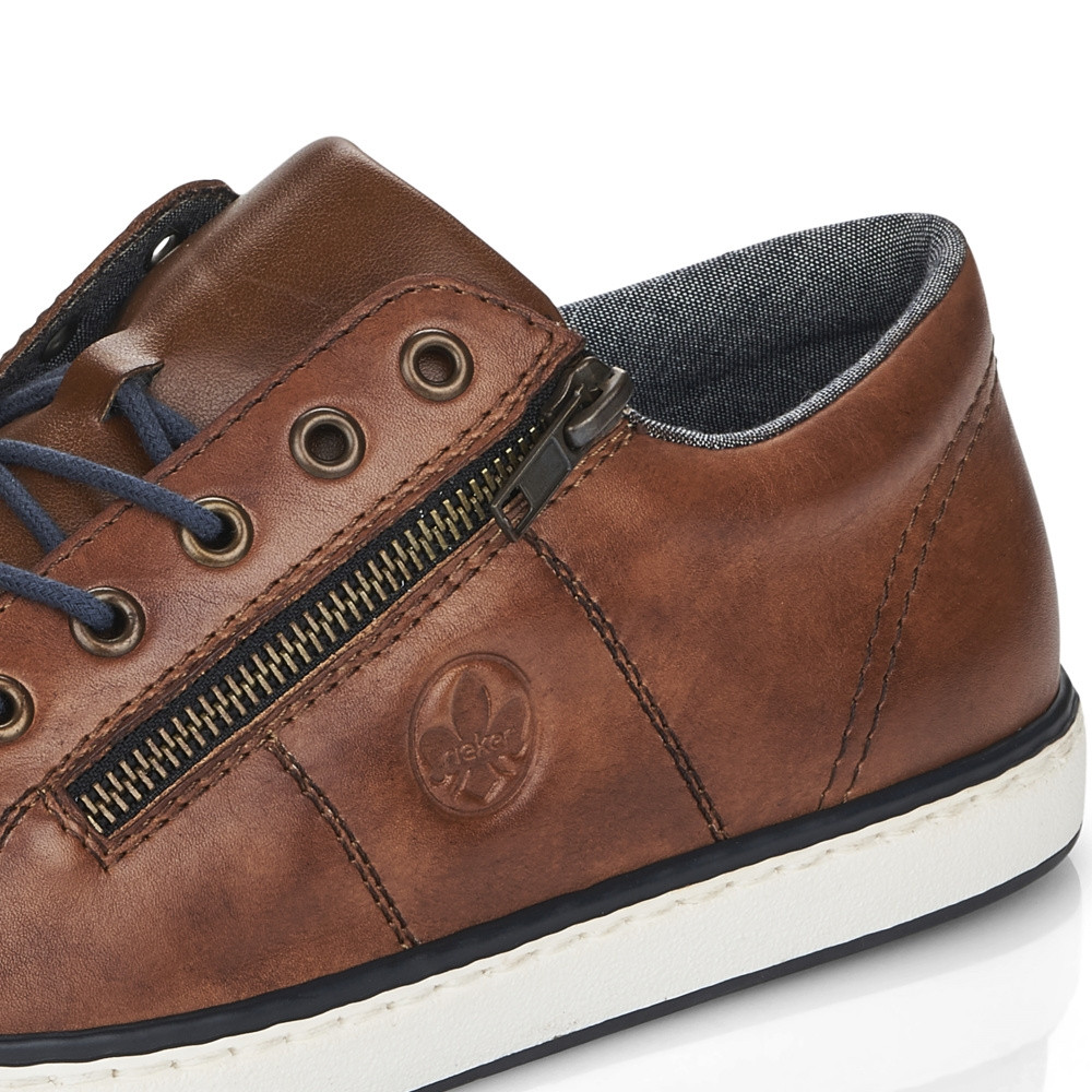 detail Pánské tenisky RIEKER 19601-24 hnědá S2