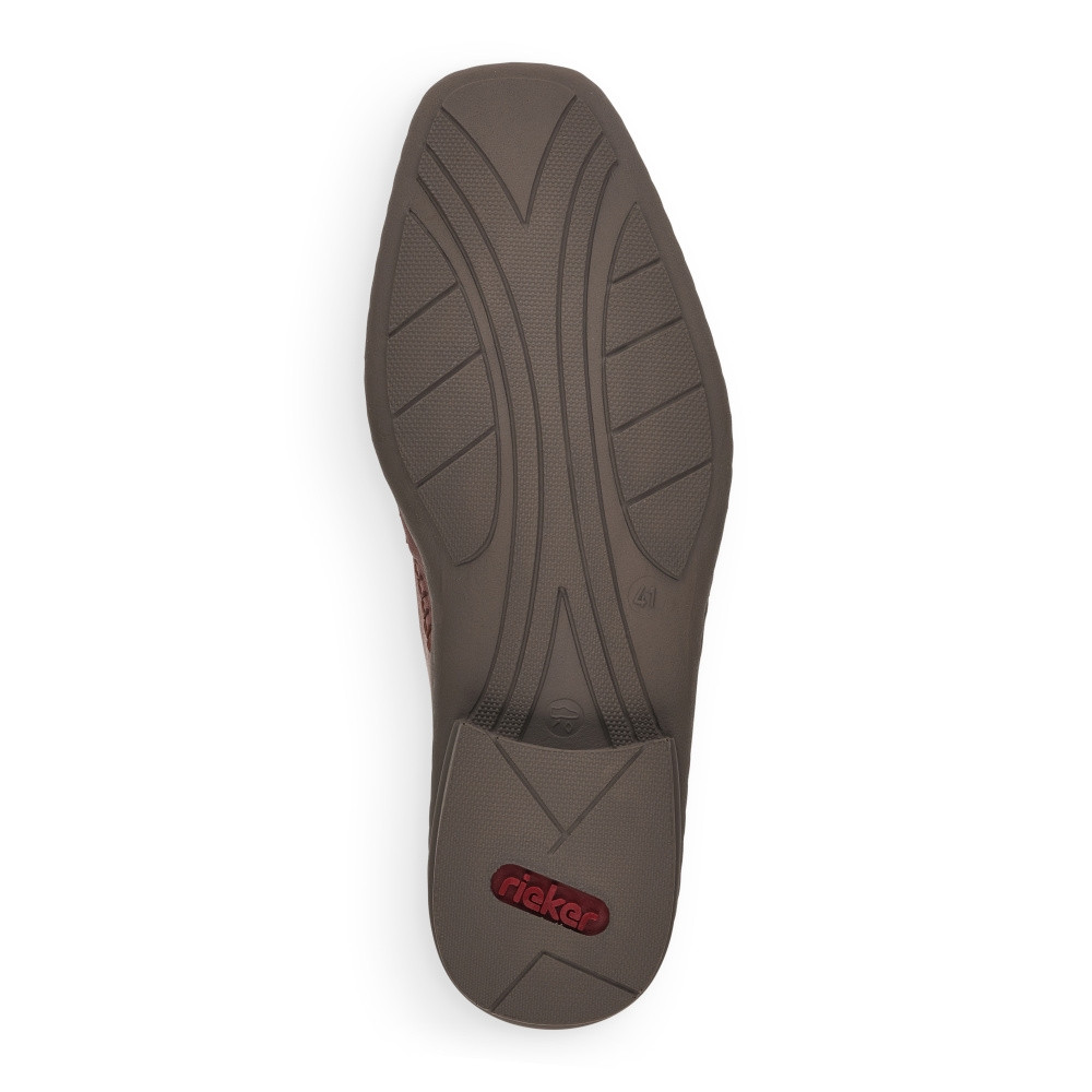 detail Pánské mokasíny RIEKER RIE-10102259-S2 hnědá