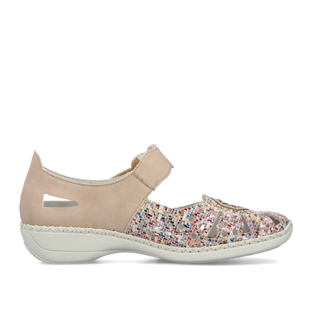 detail Dámské polobotky RIEKER RIE-10102267-S2 béžová