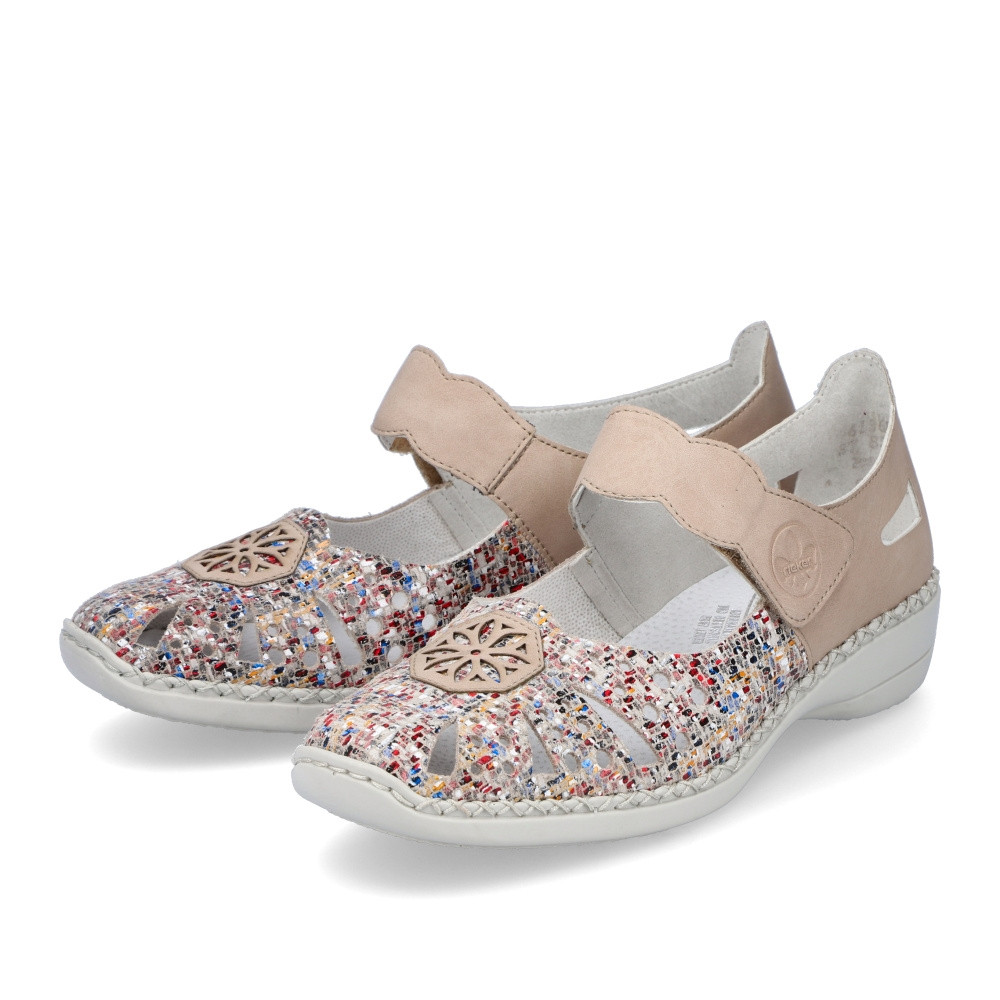 detail Dámské polobotky RIEKER RIE-10102267-S2 béžová