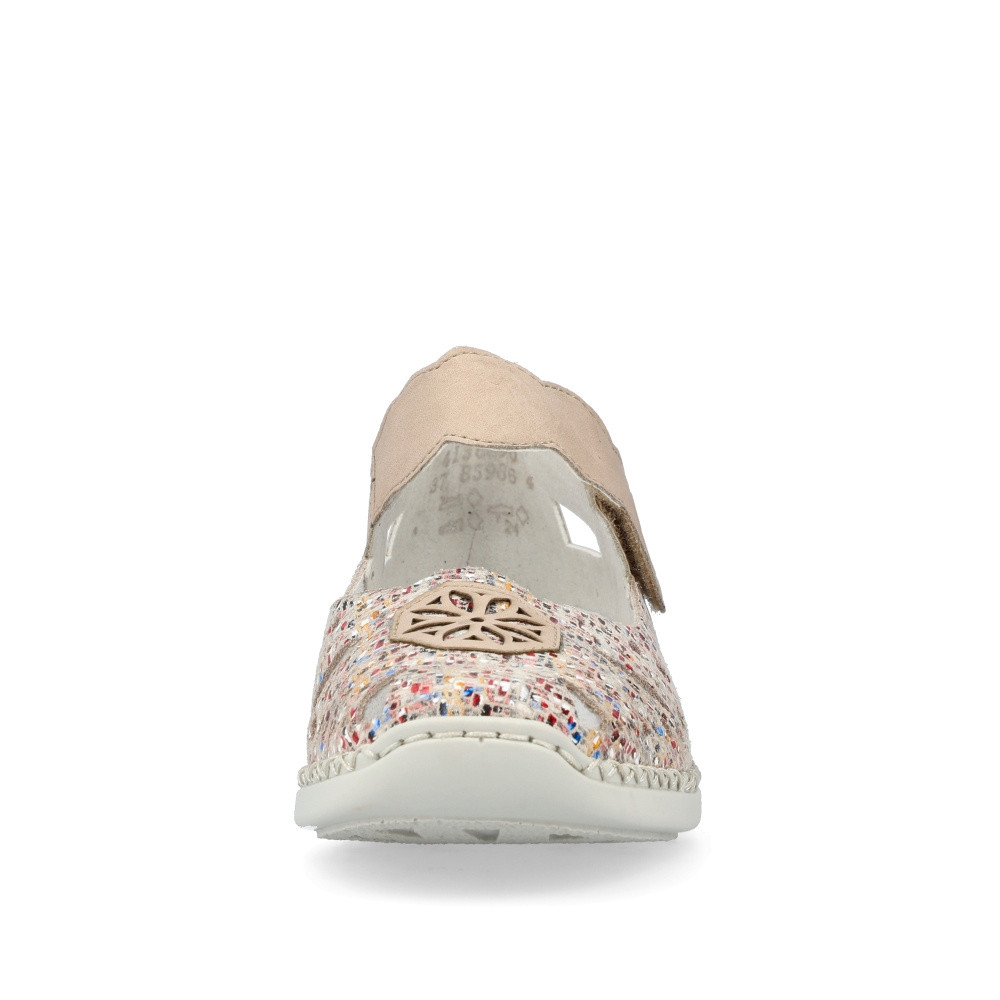 detail Dámské polobotky RIEKER RIE-10102267-S2 béžová