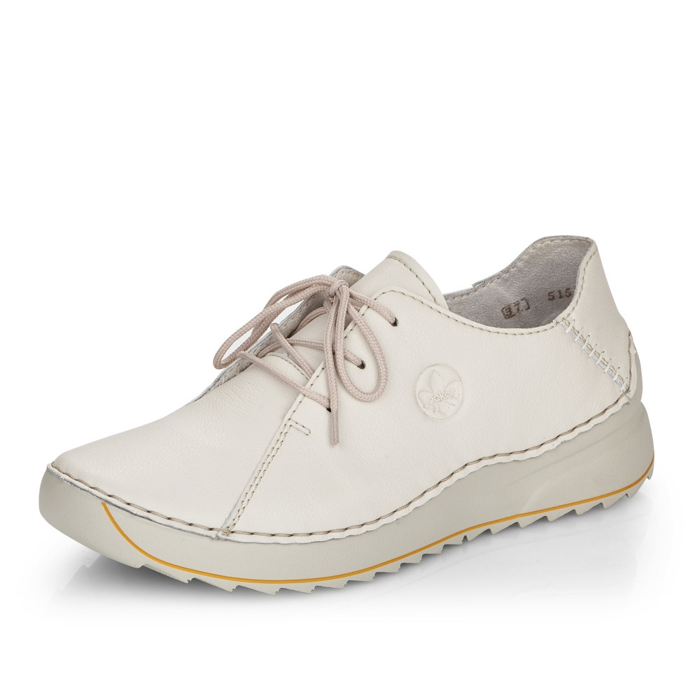 detail Dámské polobotky RIEKER 51515-80 béžová S2