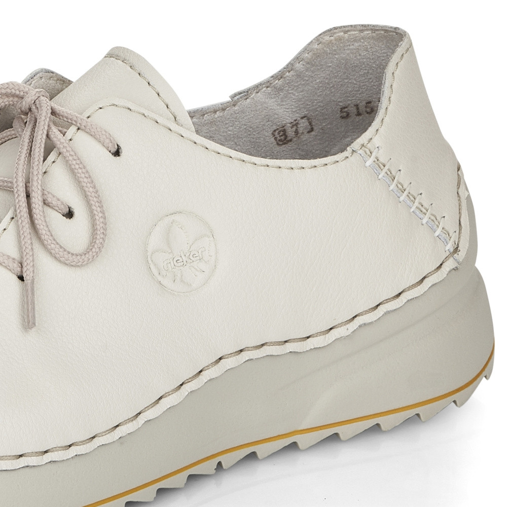 detail Dámské polobotky RIEKER 51515-80 béžová S2
