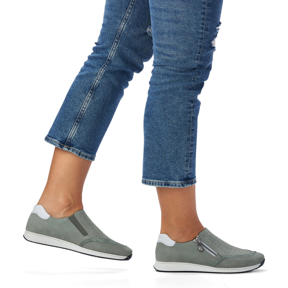 detail Dámské tenisky RIEKER RIE-10102306-S2 zelená