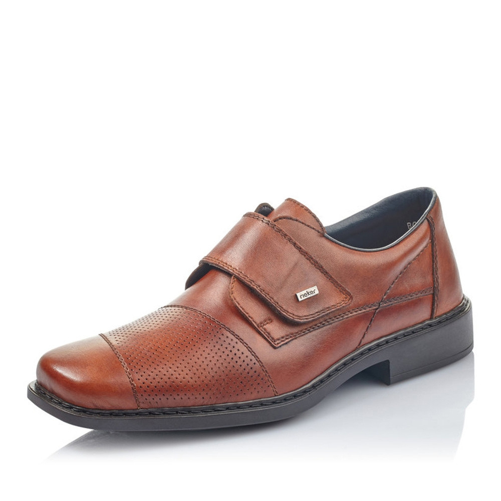 detail Pánské polobotky RIEKER B0857-24 hnědá S4