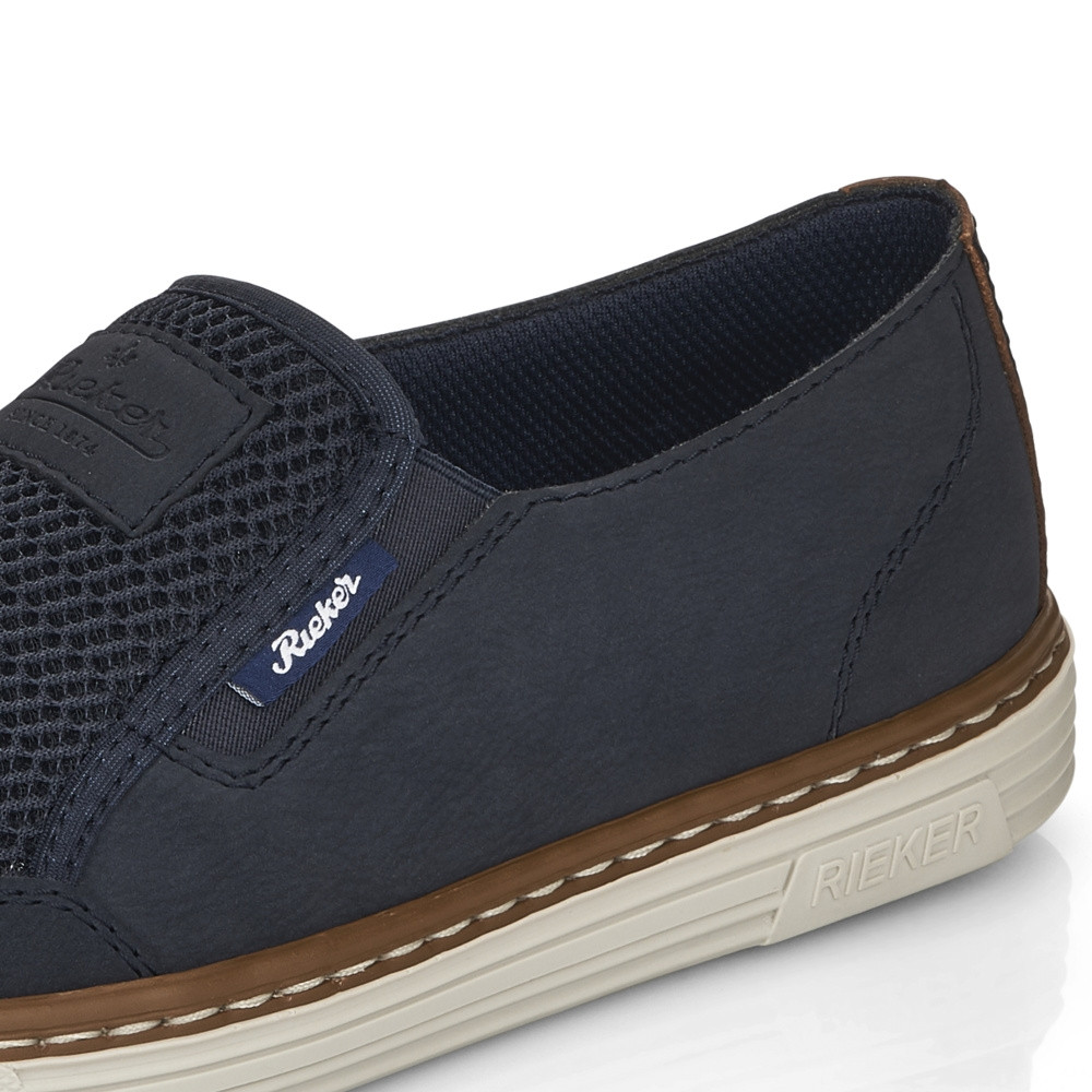 detail Pánské mokasíny RIEKER RIE-10102321-S2 modrá