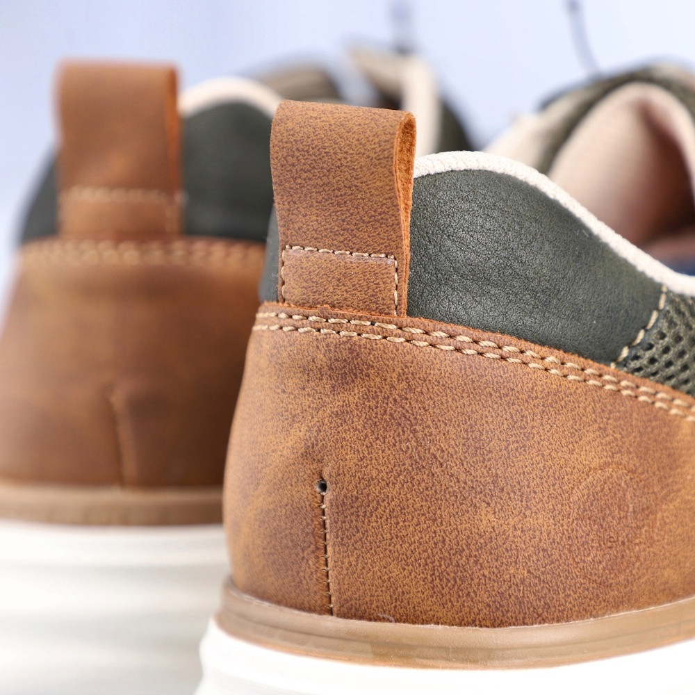 detail Pánské polobotky RIEKER RIE-10102329-S2 zelená