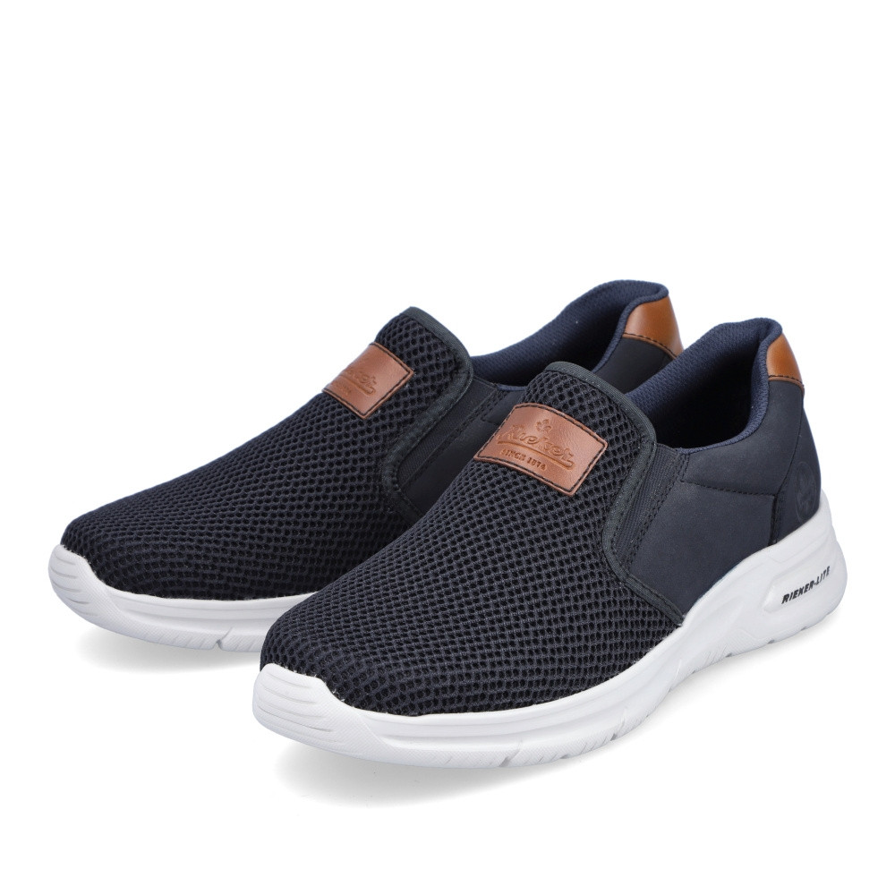 detail Pánské mokasíny RIEKER RIE-10102336-S3 modrá