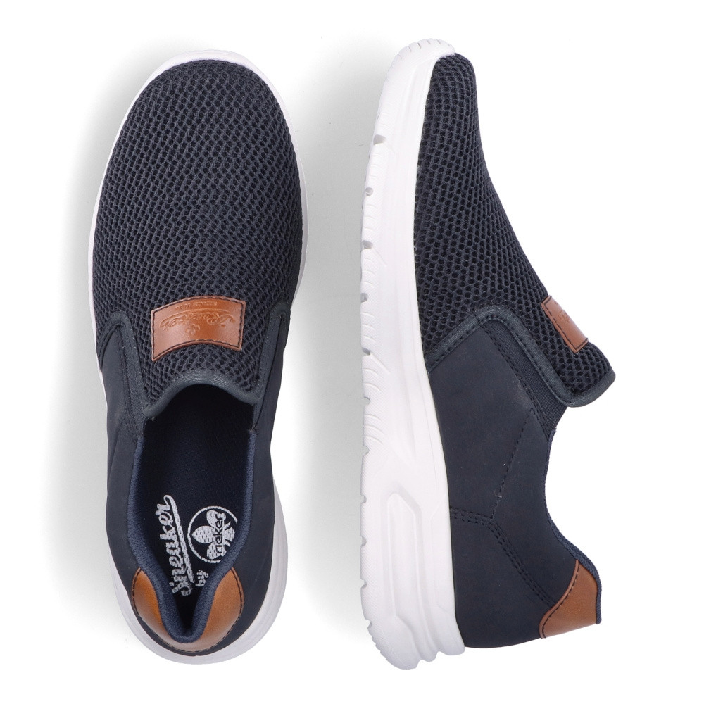 detail Pánské mokasíny RIEKER RIE-10102336-S3 modrá