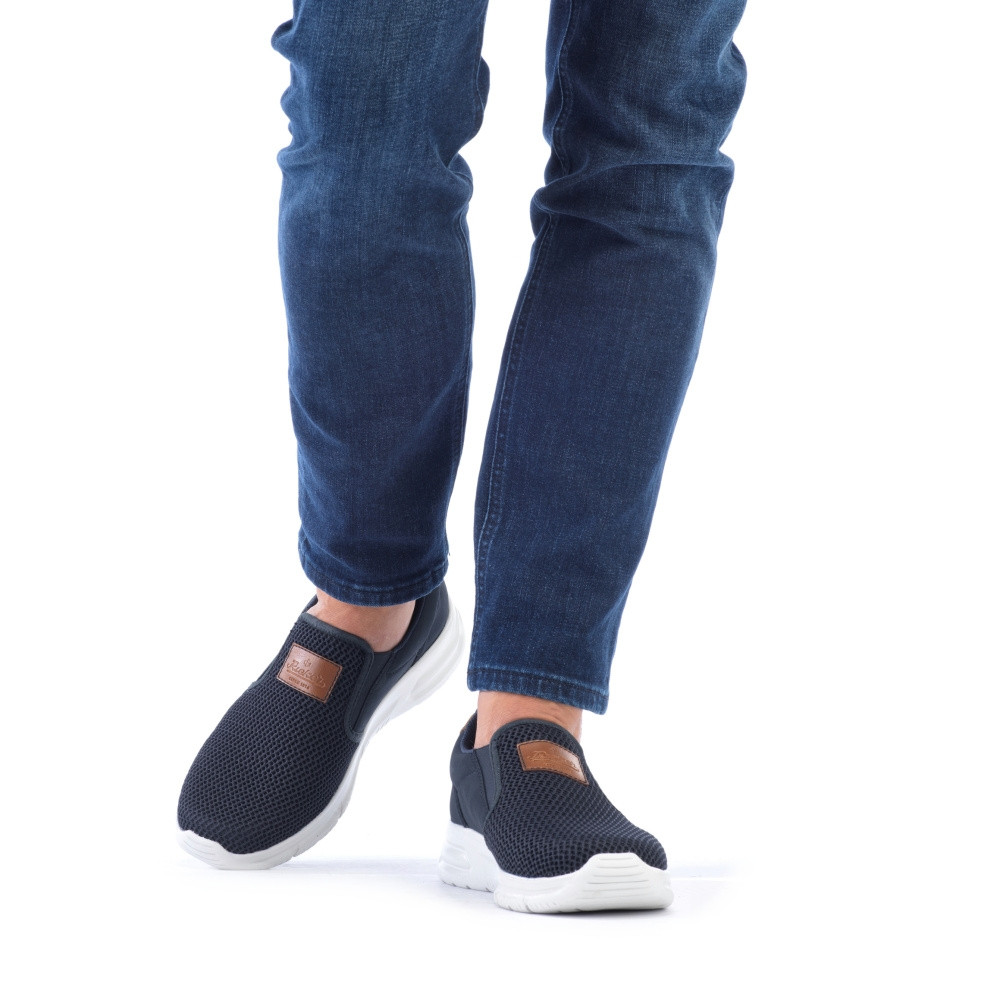 detail Pánské mokasíny RIEKER RIE-10102336-S3 modrá