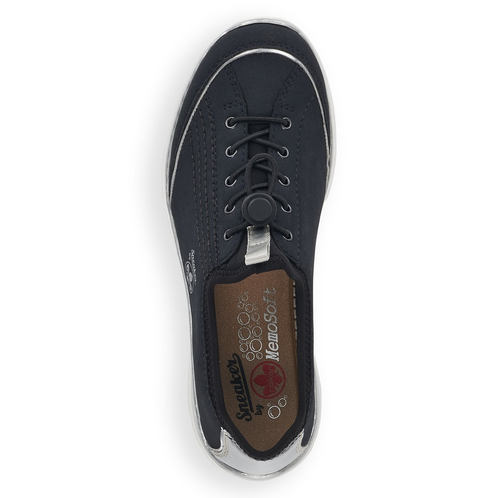 detail Dámské tenisky RIEKER RIE-10102365-S3 modrá