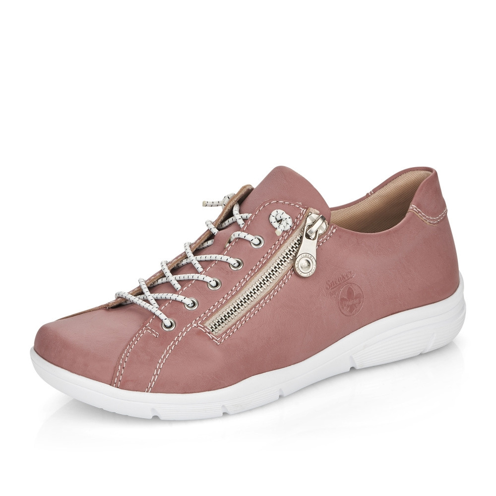 detail Dámské polobotky RIEKER RIE-10102375-S3 růžová