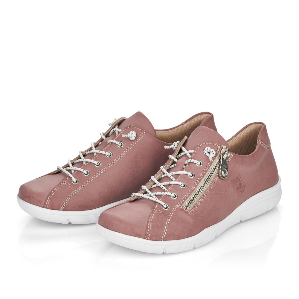 detail Dámské polobotky RIEKER RIE-10102375-S3 růžová