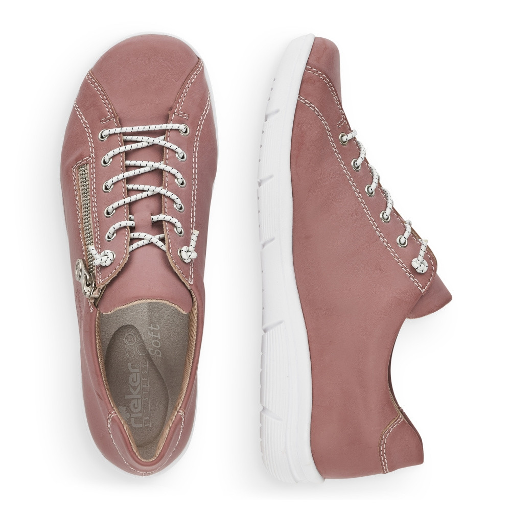 detail Dámské polobotky RIEKER RIE-10102375-S3 růžová