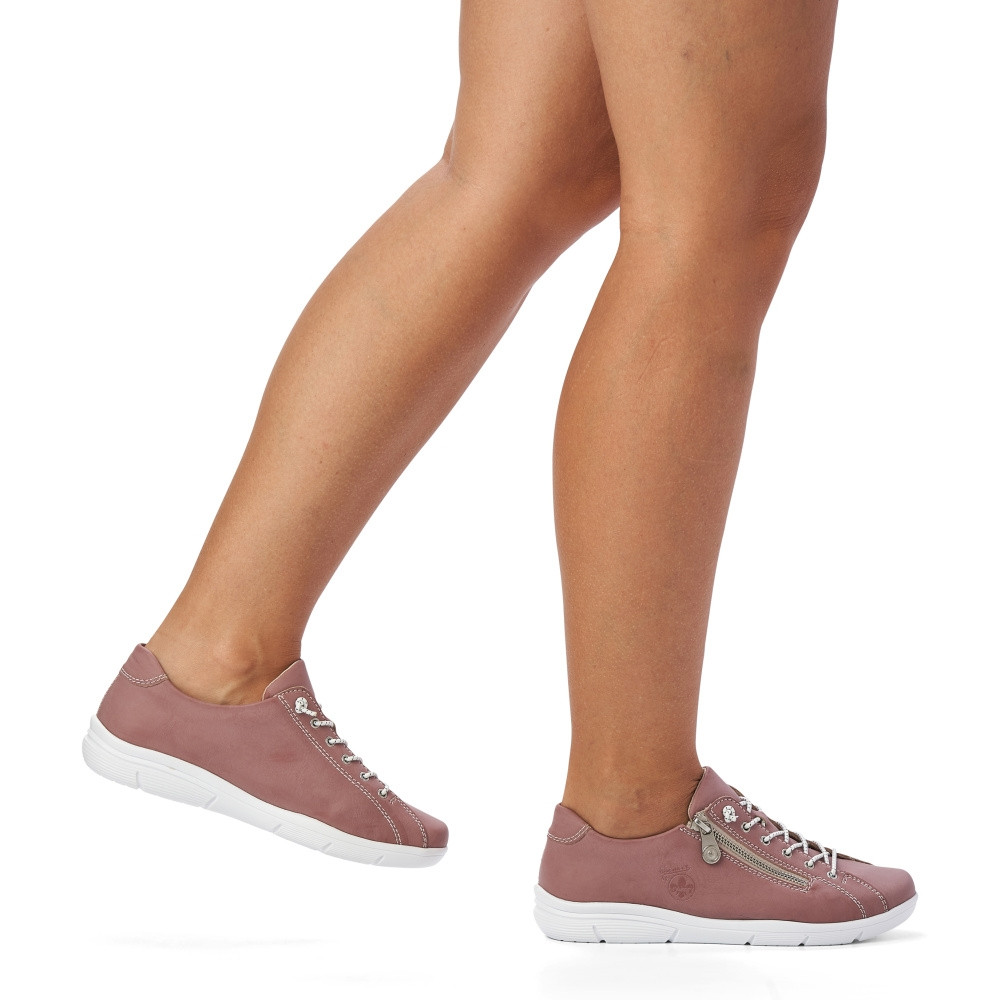 detail Dámské polobotky RIEKER RIE-10102375-S3 růžová