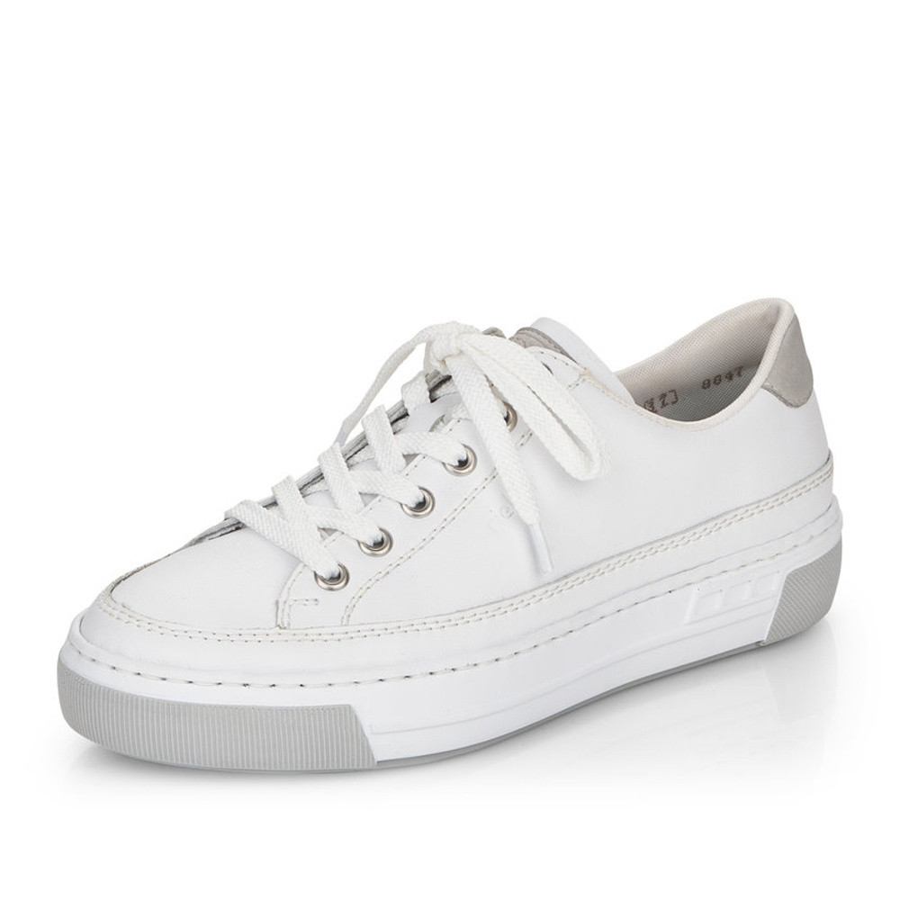 detail Dámské tenisky RIEKER L8847-80 bílá S5