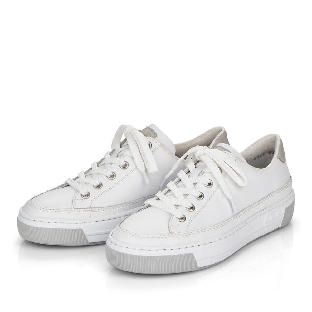 detail Dámské tenisky RIEKER L8847-80 bílá S5