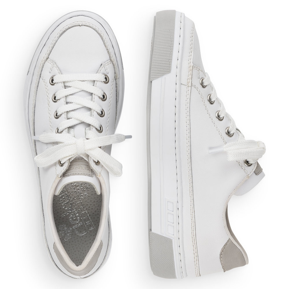 detail Dámské tenisky RIEKER L8847-80 bílá S5