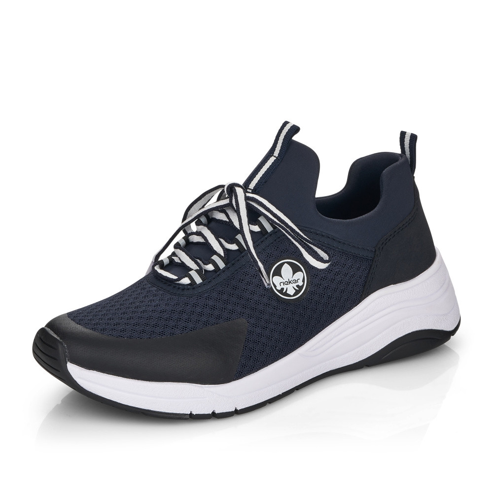 detail Dámské tenisky RIEKER M0650-14 modrá S2