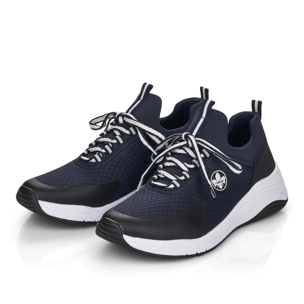 detail Dámské tenisky RIEKER M0650-14 modrá S2