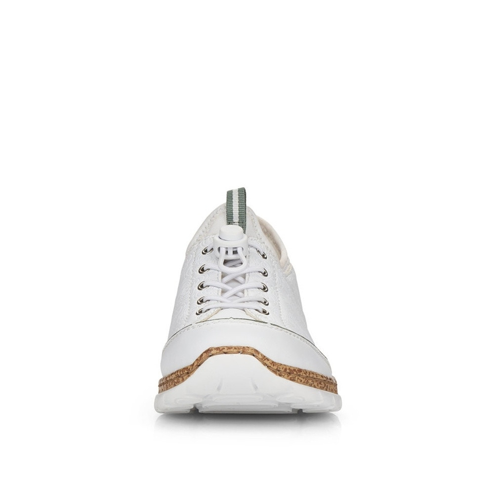 detail Dámské polobotky RIEKER RIE-10102422-S2 bílá