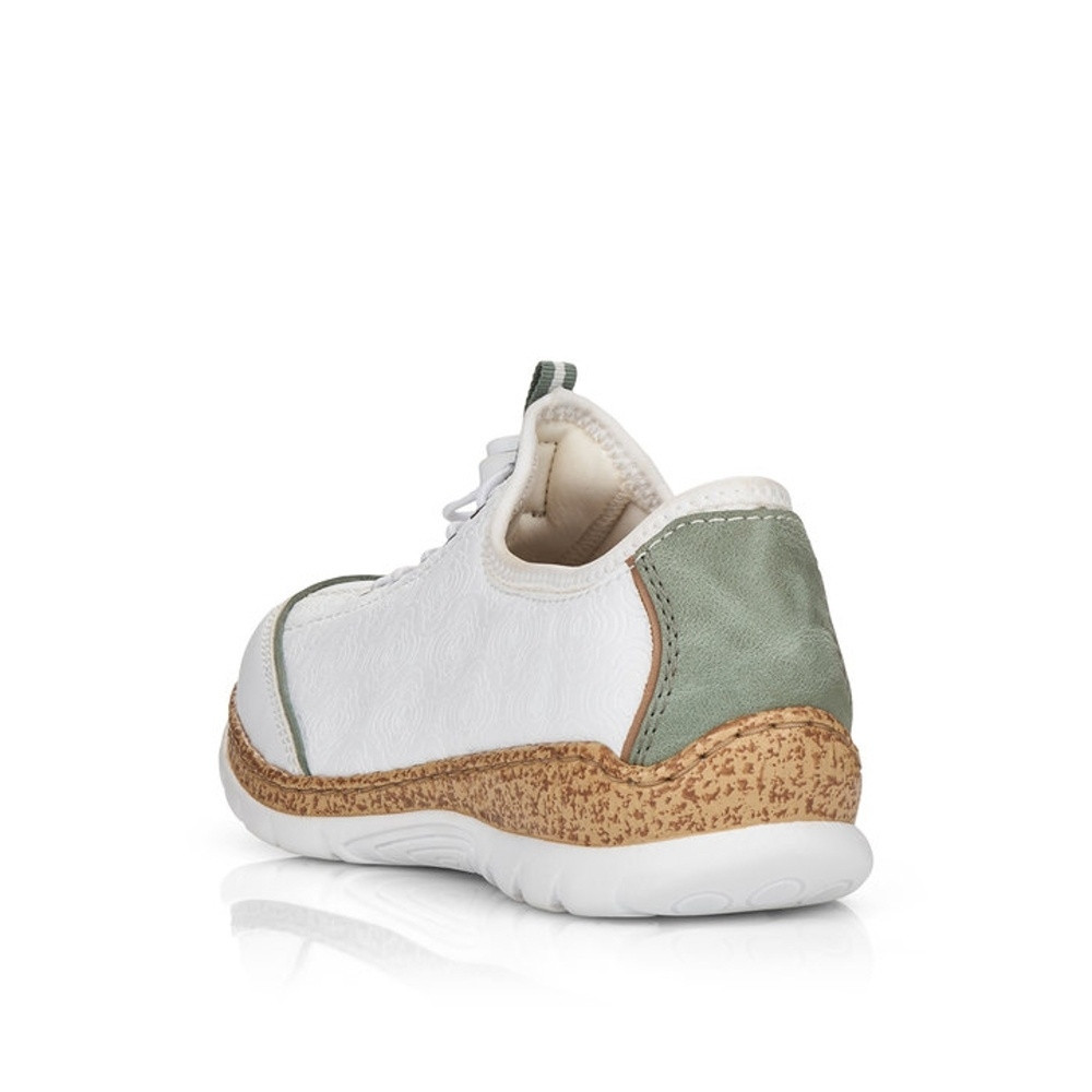 detail Dámské polobotky RIEKER RIE-10102422-S2 bílá