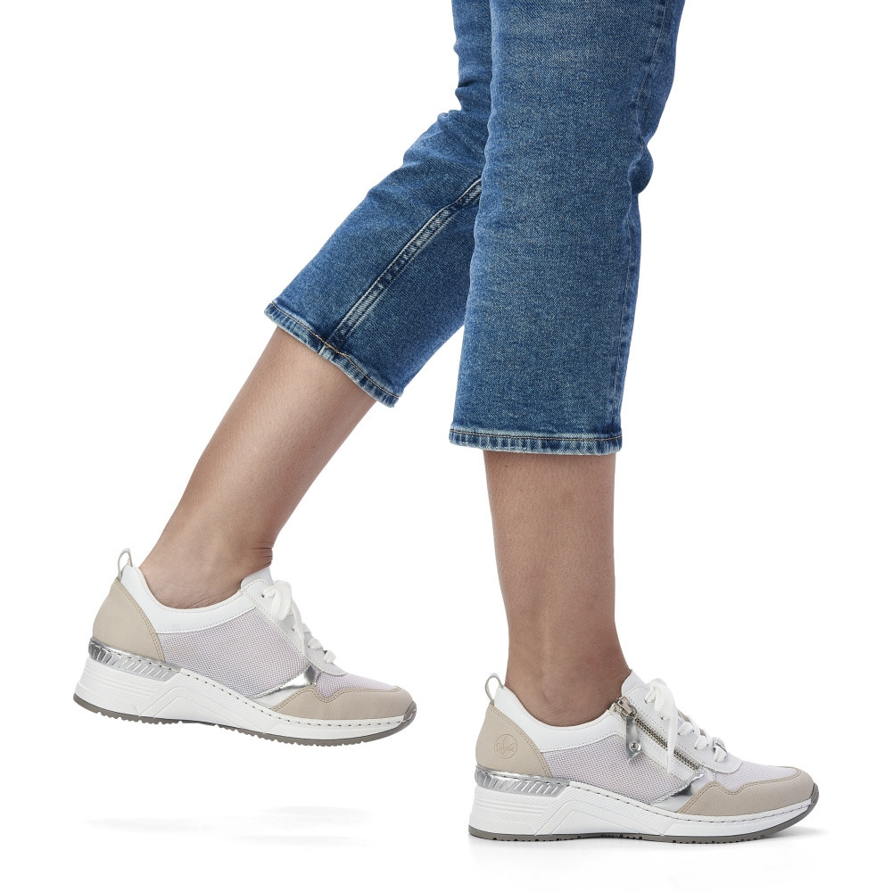 detail Dámské tenisky RIEKER RIE-10102430-S2 bílá