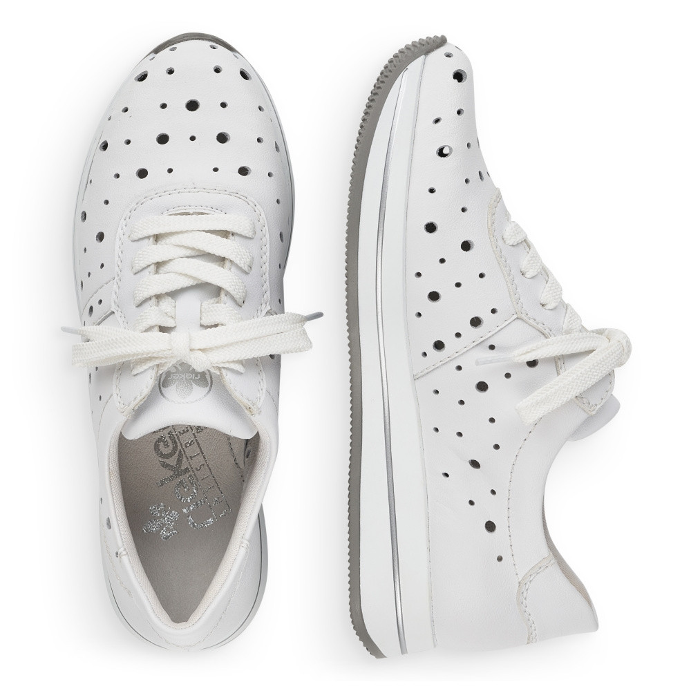 detail Dámské tenisky RIEKER RIE-10102437-S2 bílá