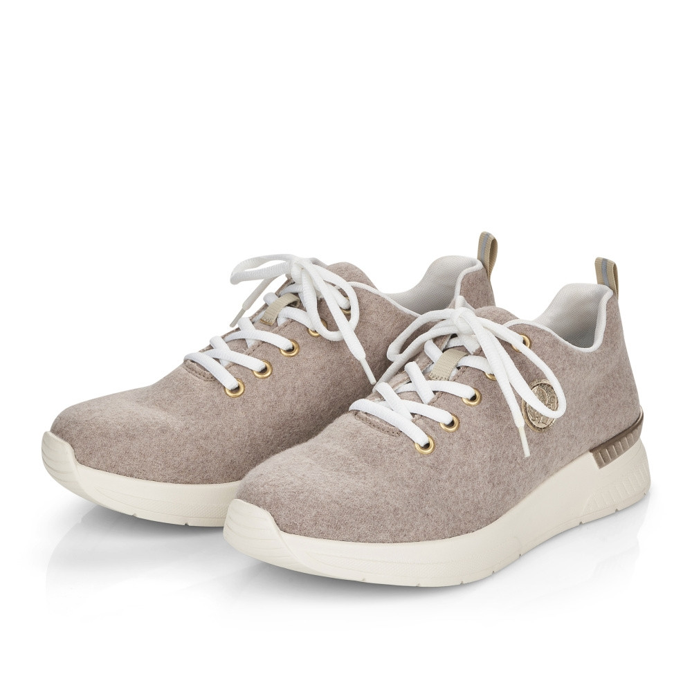 detail Dámské tenisky RIEKER RIE-10102439-S2 béžová