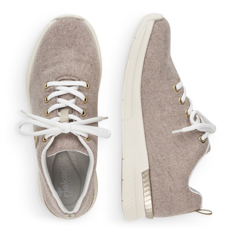 detail Dámské tenisky RIEKER RIE-10102439-S2 béžová