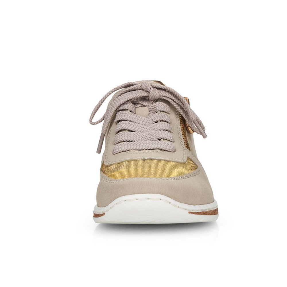 detail Dámské tenisky RIEKER N5121-60 béžová S5