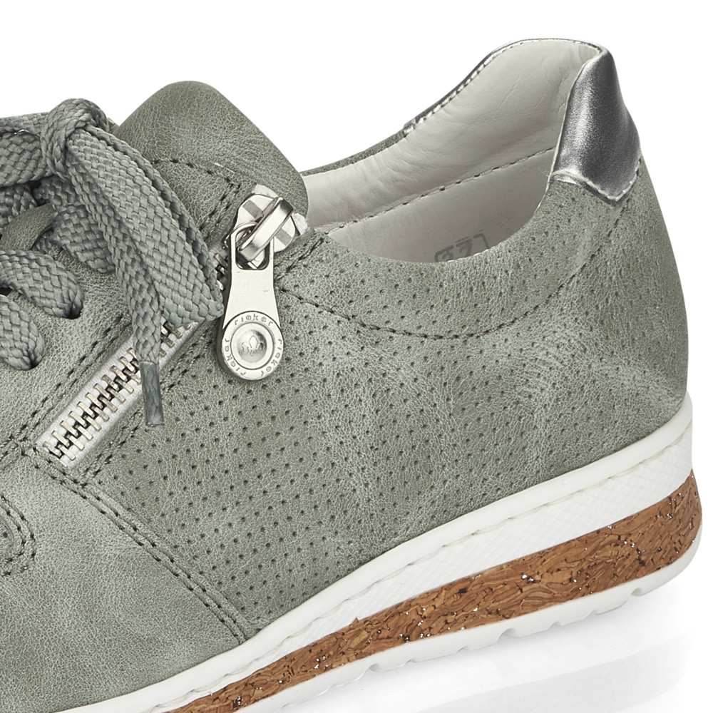 detail Dámské tenisky RIEKER RIE-10102446-S2 zelená