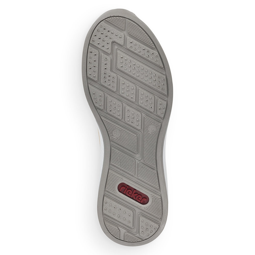 detail Dámské polobotky RIEKER N55A1-68 žlutá S2