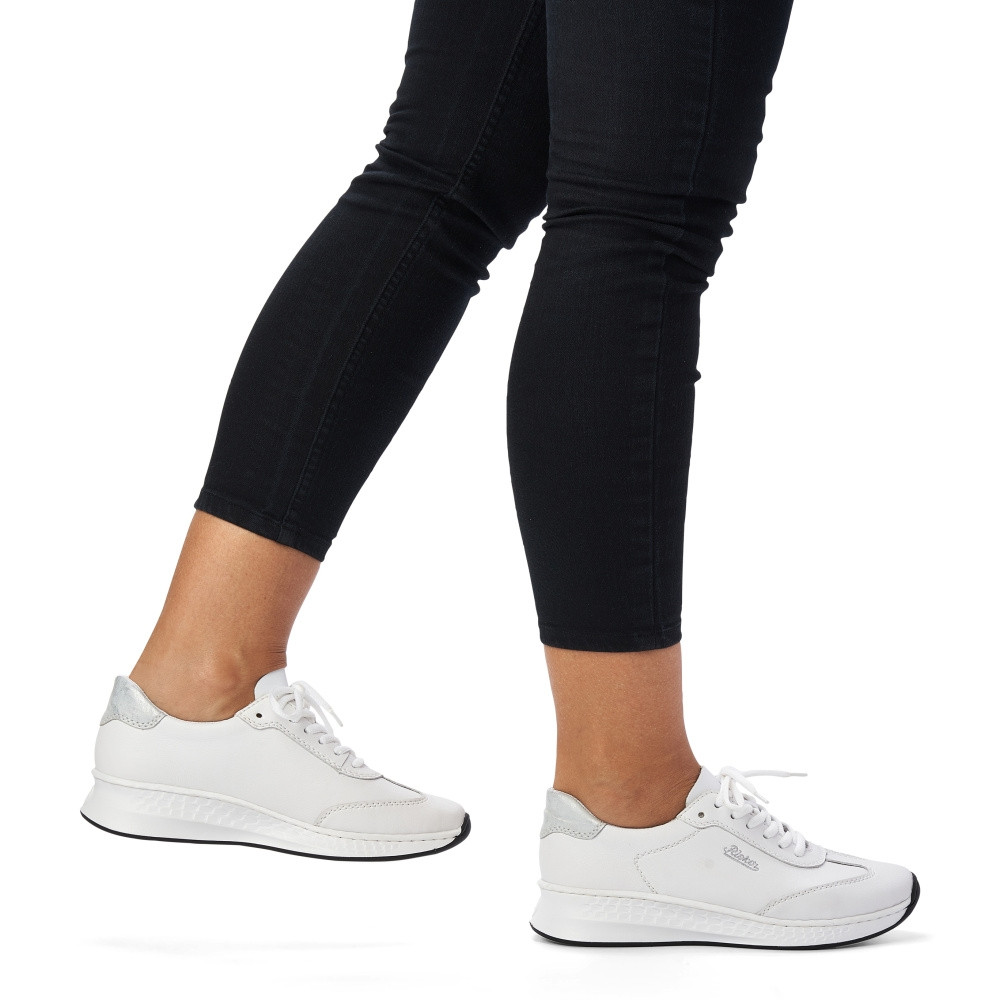 detail Dámské tenisky RIEKER N5627-80 bílá S2