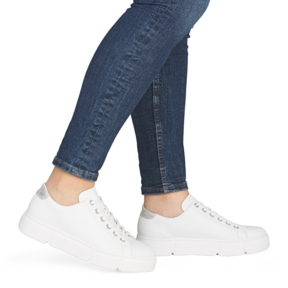 detail Dámské tenisky RIEKER N59W1-80 bílá S6