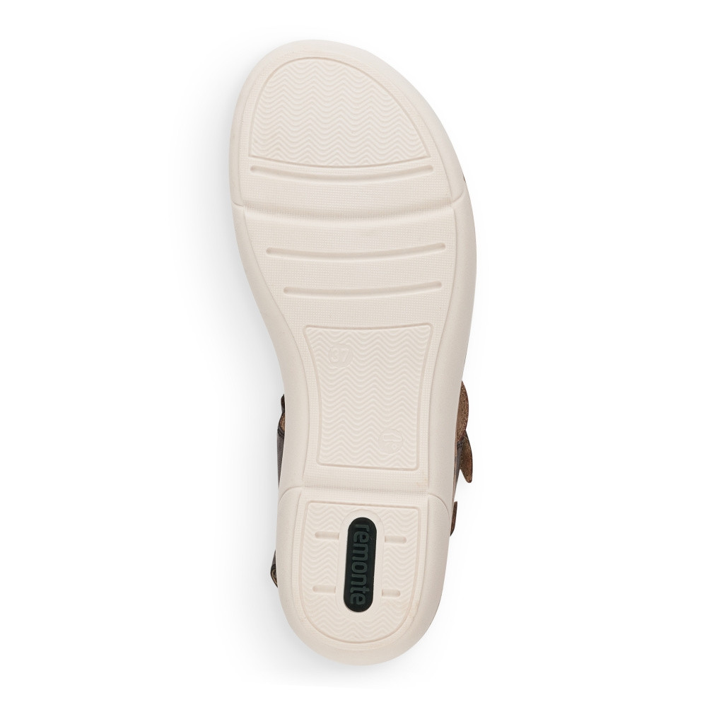 detail Dámské sandály REMONTE R6850-25 hnědá S2