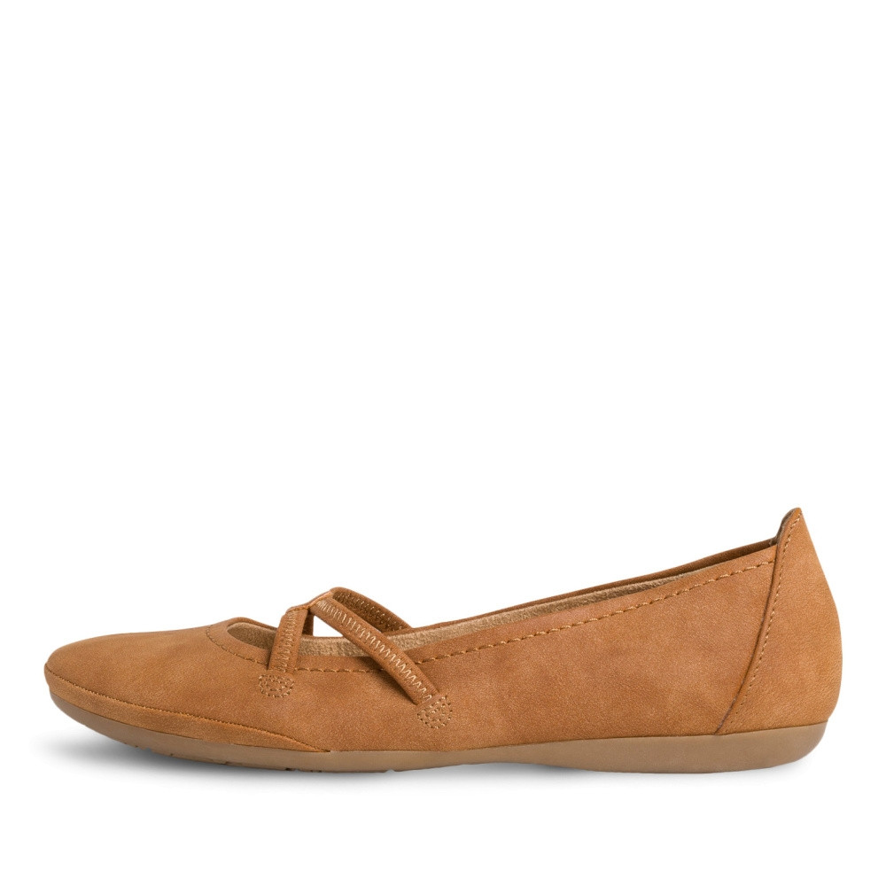 detail Dámské baleríny TAMARIS TAM-10102493-S2 hnědá