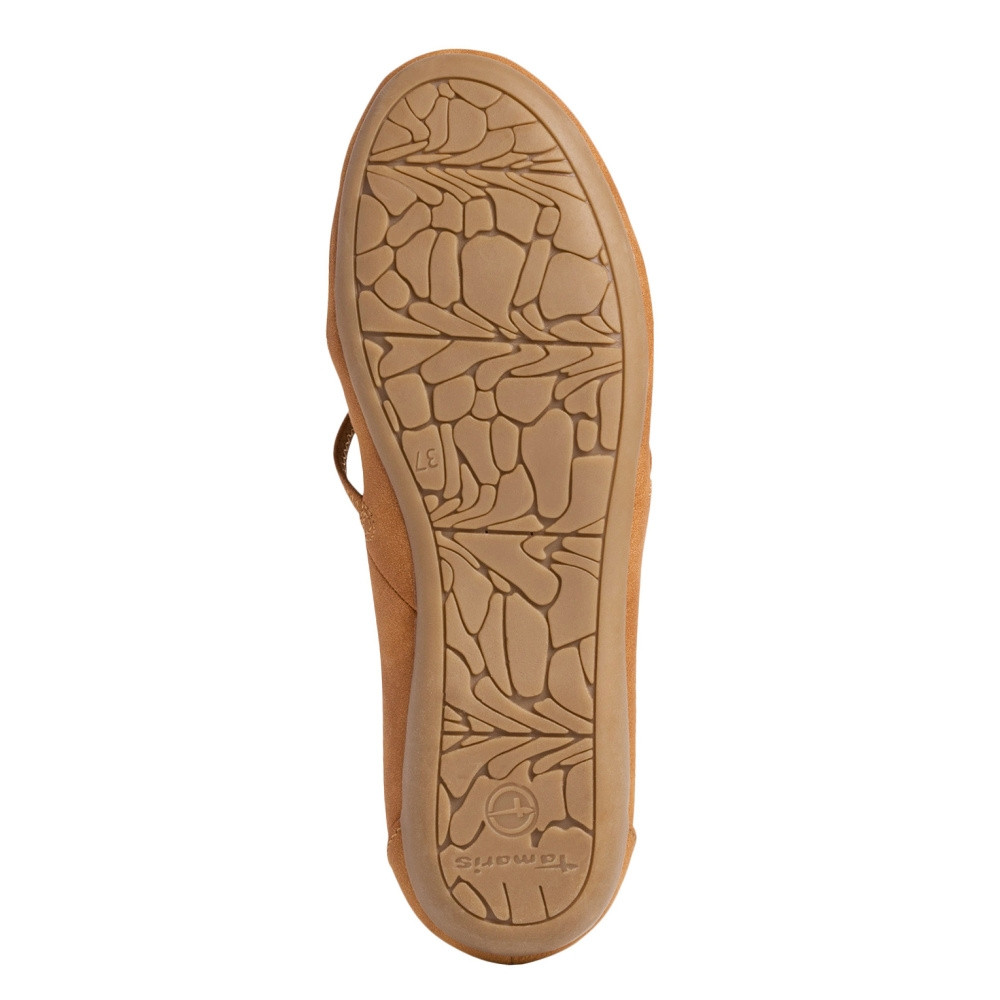 detail Dámské baleríny TAMARIS TAM-10102493-S2 hnědá