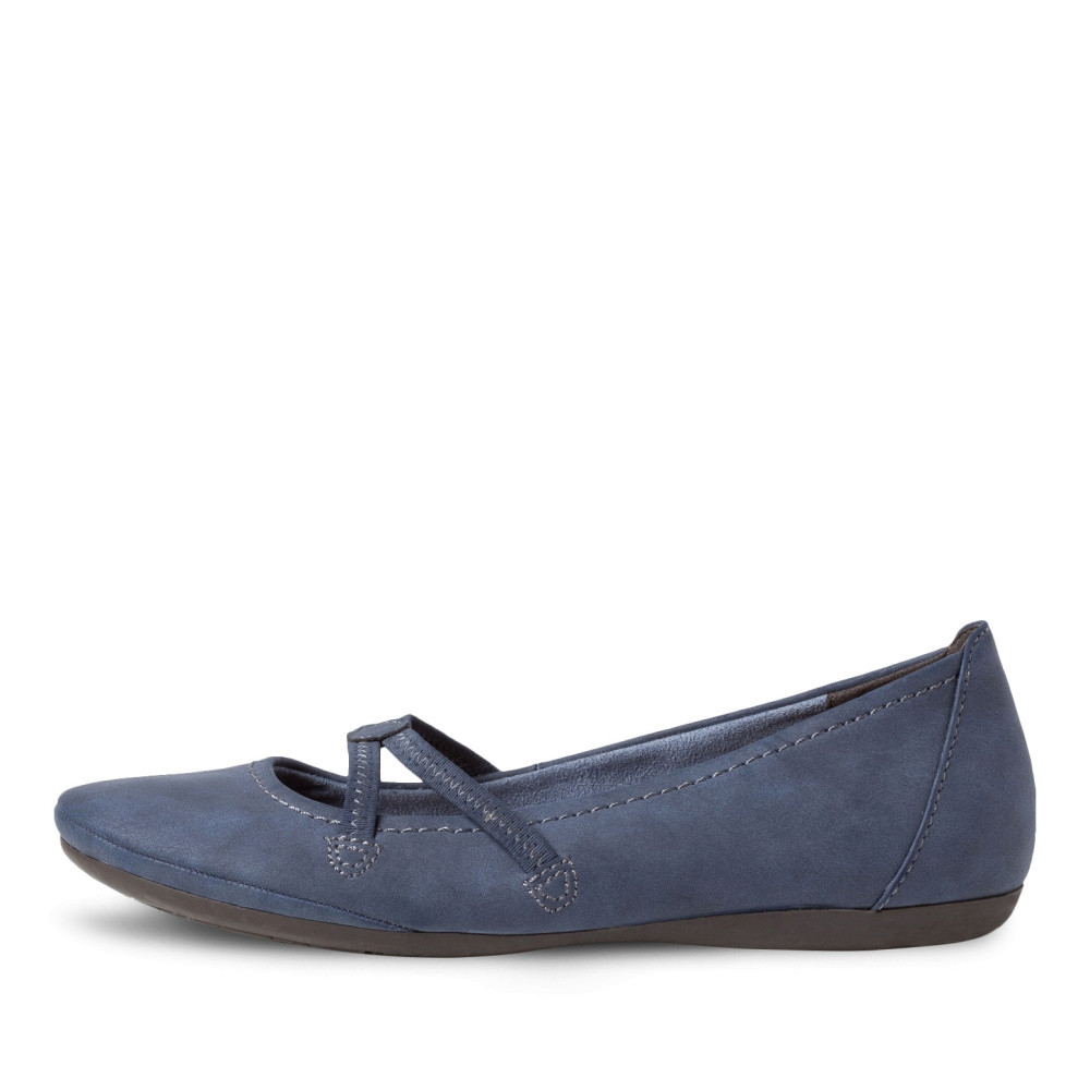 detail Dámské baleríny TAMARIS TAM-10102495-S2 modrá