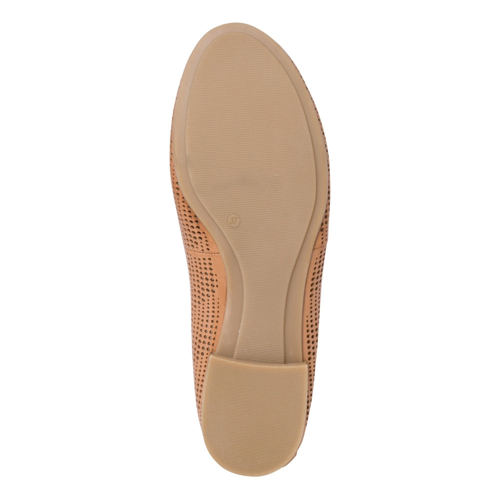 detail Dámské baleríny TAMARIS TAM-10102500-S2 hnědá