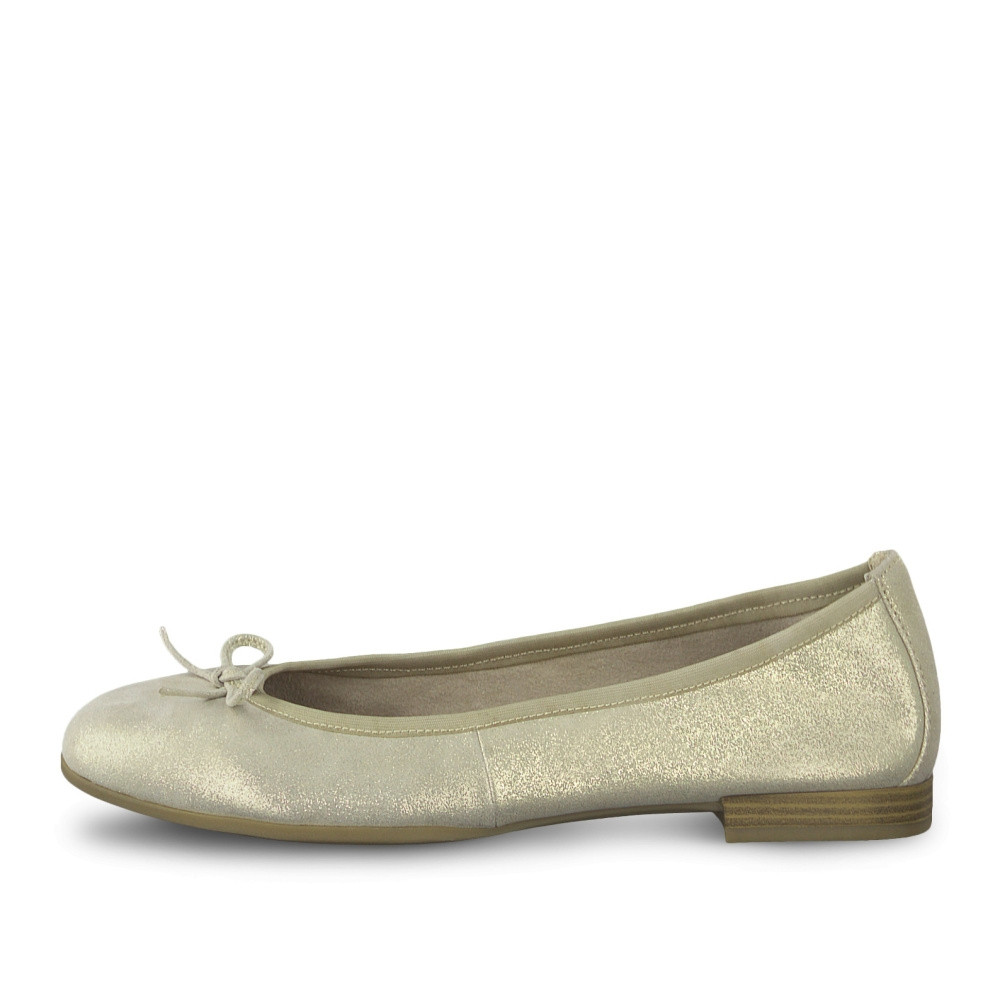 detail Dámské baleríny TAMARIS TAM-10102501-S2 zlatá