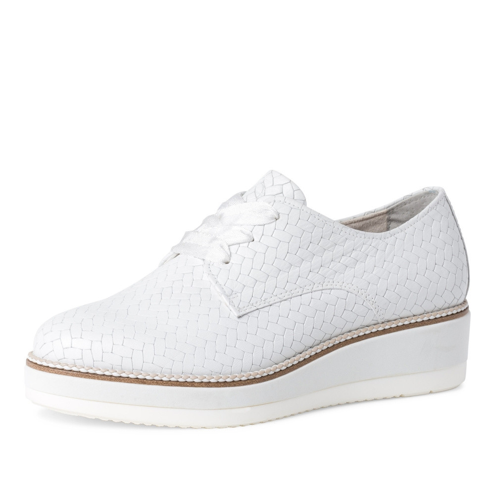 detail Dámské polobotky TAMARIS TAM-10102676-S2 bílá