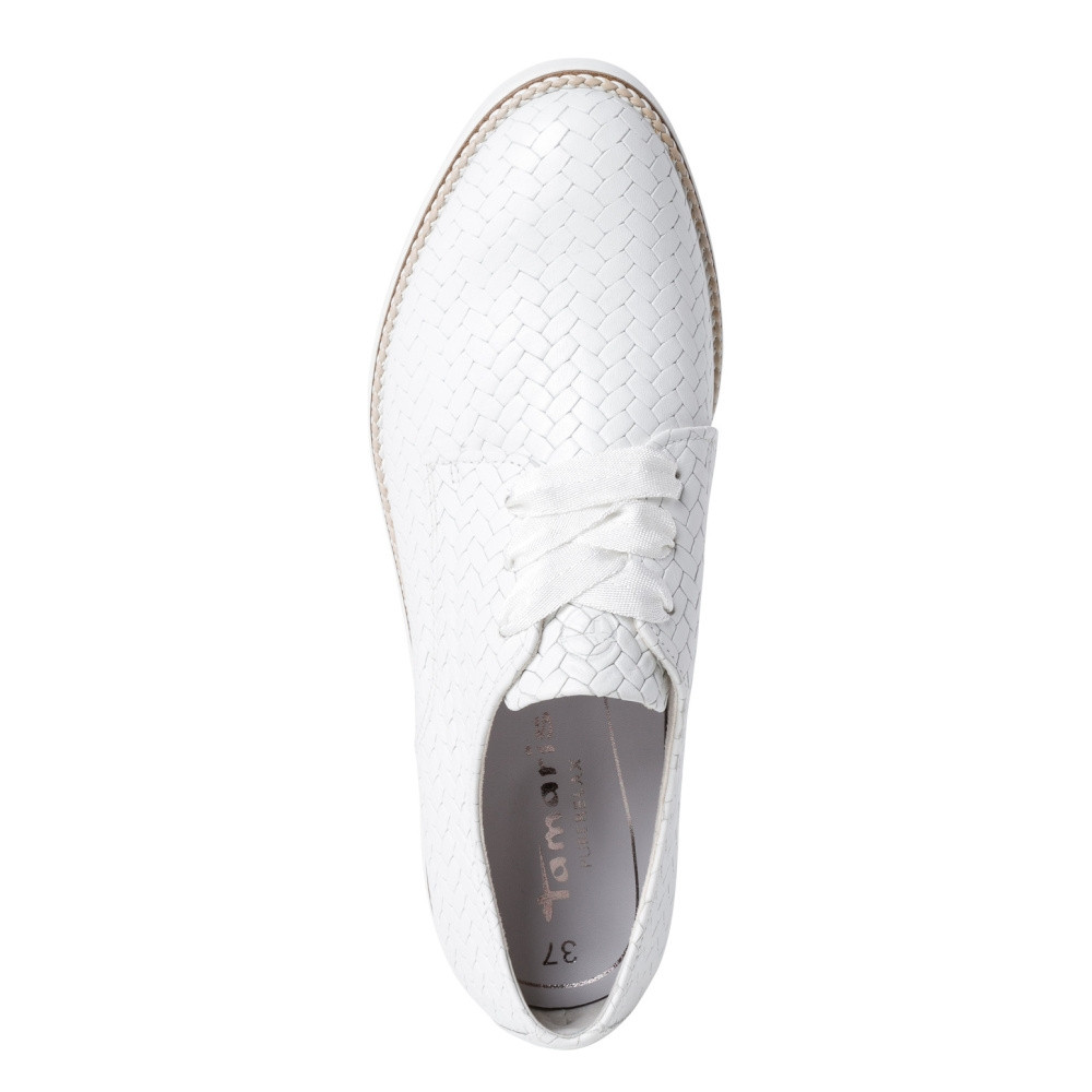 detail Dámské polobotky TAMARIS TAM-10102676-S2 bílá